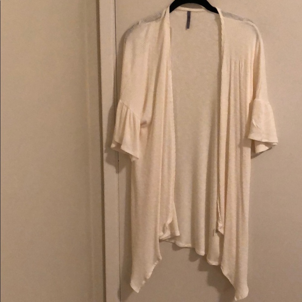 Cream cardigan